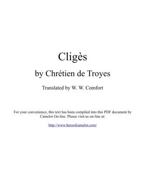 Cligès by Chrétien De Troyes