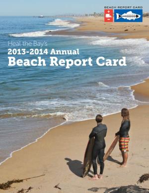 Beach Report Card Program Is Funded by Grants From