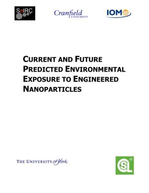 Current and Future Environmental Exposure to Enps