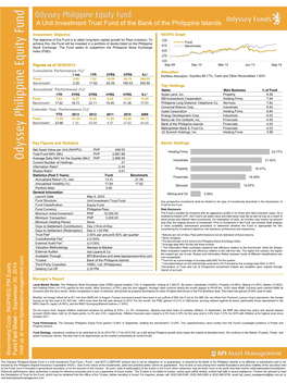 A Unit Investment Trust Fund of the Bank of the Philippine Islands