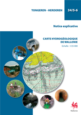 Carte Hydrogéologique De Tongeren-Herderen 34/5-6