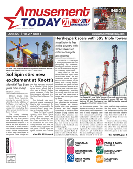 Sol Spin Stirs New Excitement at Knott's