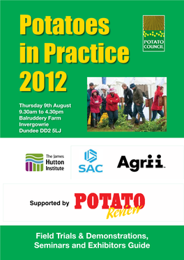 Potatoes in Practice 2012 Event Guide