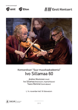 Ivo Sillamaa 60