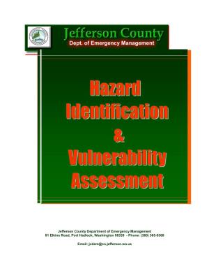 Jefferson County Hazard Identification and Vulnerability Assessment 2011 2