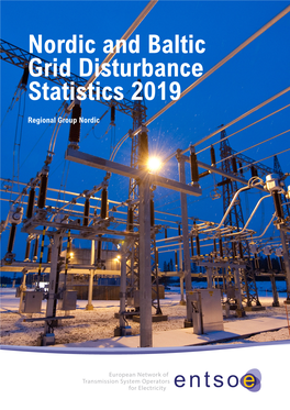 Nordic and Baltic Grid Disturbance Statistics 2019