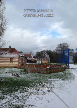 Hiver 2018/2019 Quevauvillers Journal D'informations
