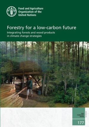 Forestry for a Low-Carbon Future