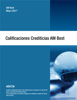 Calificaciones Crediticias AM Best