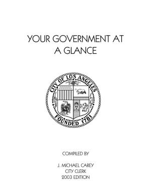 Your Government at a Glance