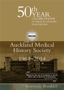 Auckland Medical History Society 1964~2014