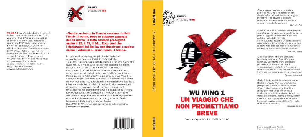 Wu Ming 1 Un Viaggio Che Non Promettiamo Breve