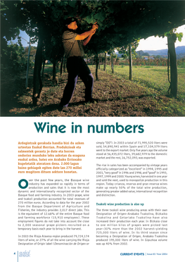 Wine in Numbers