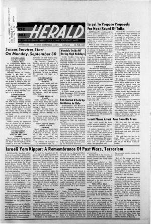 SEPTEMBER 27, 1974 16 PAGES 20C PER COPY Most of These "Clear Decisions" Demilitarization