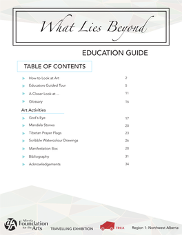 What Lies Beyond EDUCATION GUIDE