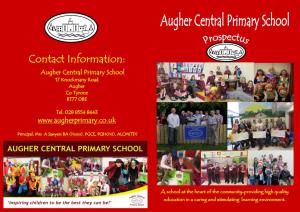 Contact Information: Augher Central Primary School 17 Knockmany Road Augher Co Tyrone BT77 0BE