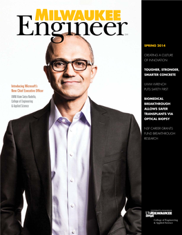 Introducing Microsoft's New Chief Executive Officer UWM Alum Satya