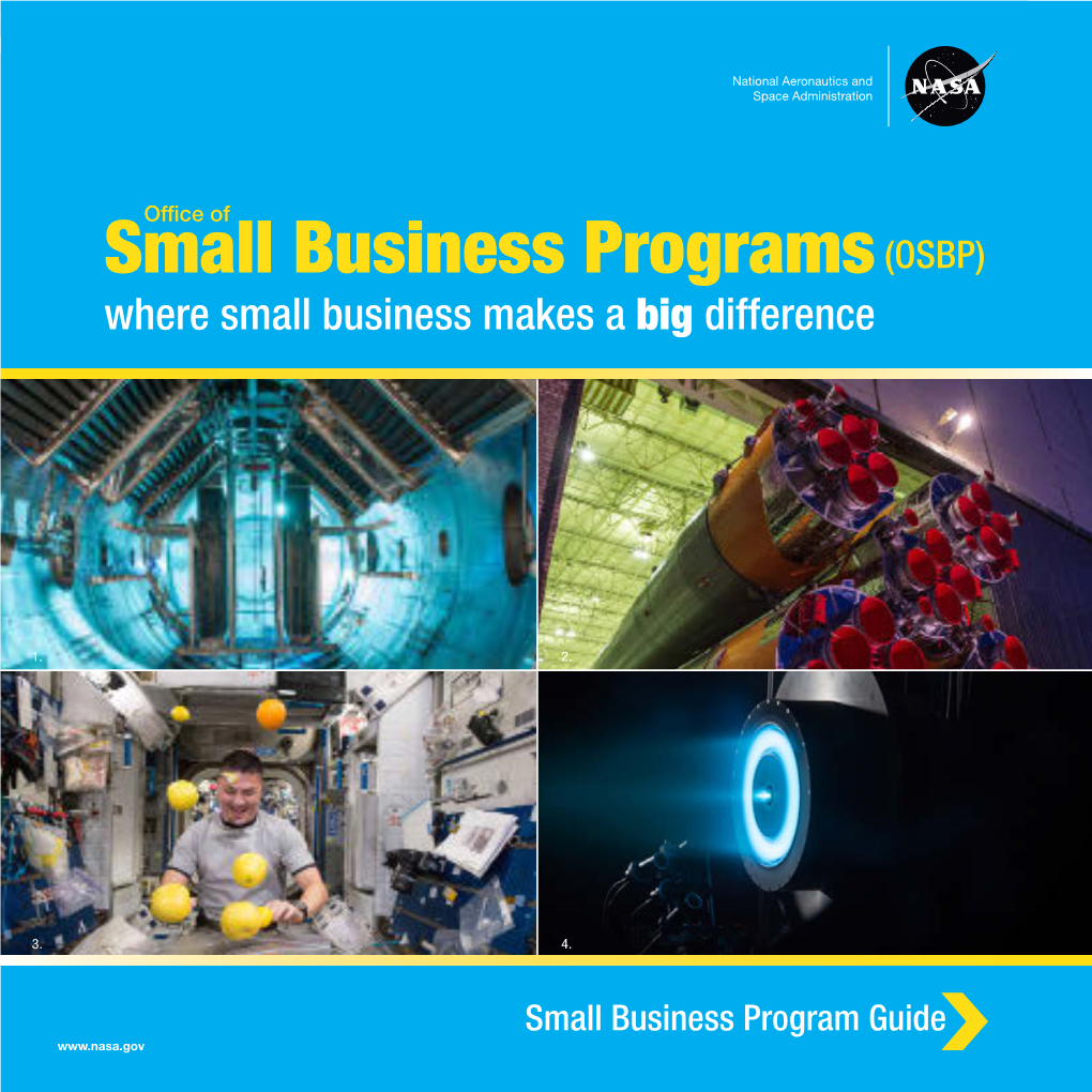 OSBP Small Business Program Guide