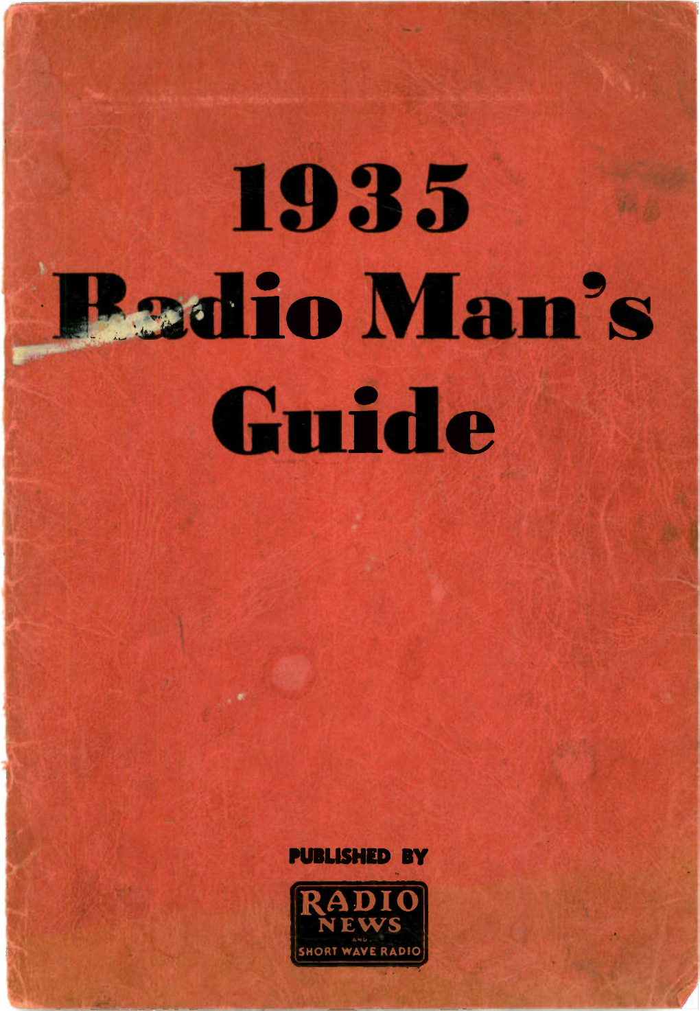 1935 Patio Man's Guide