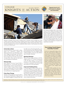 KNIGHTS in ACTION and Universities