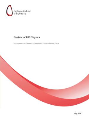Review of UK Physics