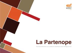La Partenope the First Production by a Center for Historical Music Heritage Revival Index LA PARTENOPE