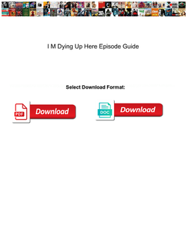 I M Dying up Here Episode Guide