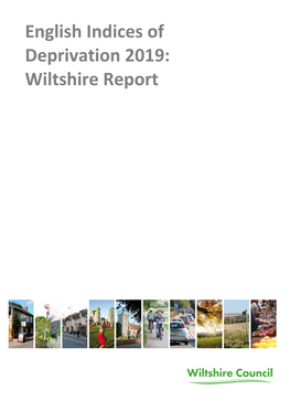 English Indices of Deprivation 2019: Wiltshire Report