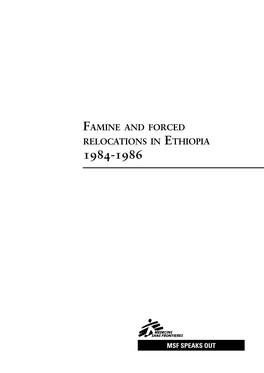 Famine and Forced Relocations in Ethiopia 1984-1986