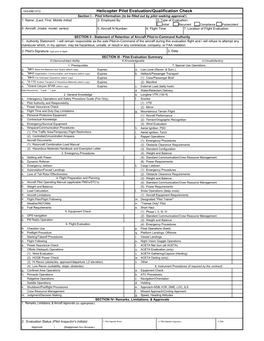 OAS-69B Helicopter Pilot Evaluation Qualification Check.Xlsx