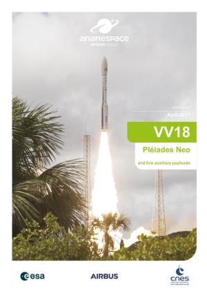 LAUNCH KIT April 2021 VV18 Pléiades Neo and Five Auxiliary Payloads