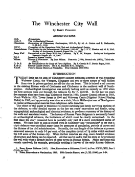 The Winchester City Wall