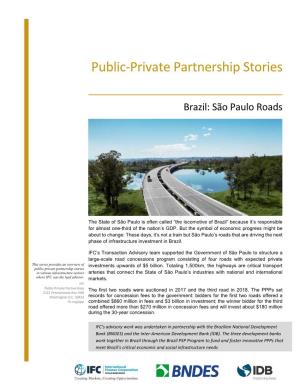 Public-Private Partnership Stories