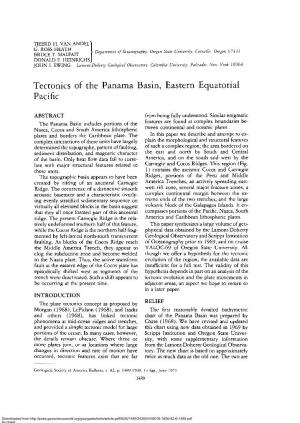 Tectonics of the Panama Basin, Eastern Equatorial Pacific