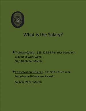 What Is the Salary?
