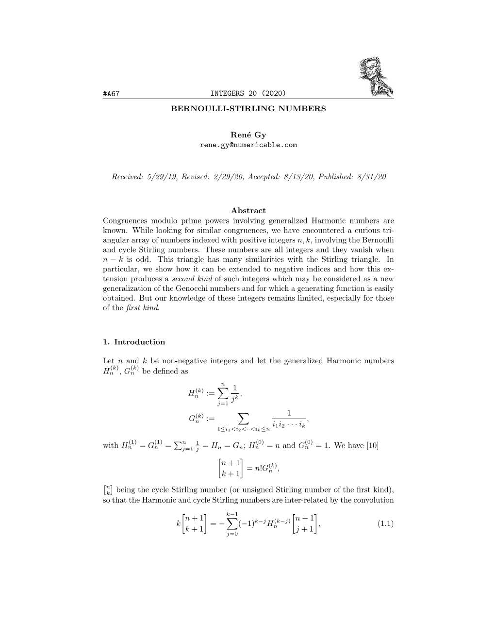 René Gy Rene. Gy@ Numericable