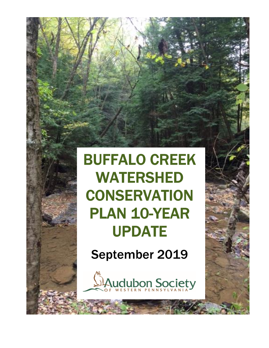Buffalo Creek Watershed Conservation Plan 10-Year