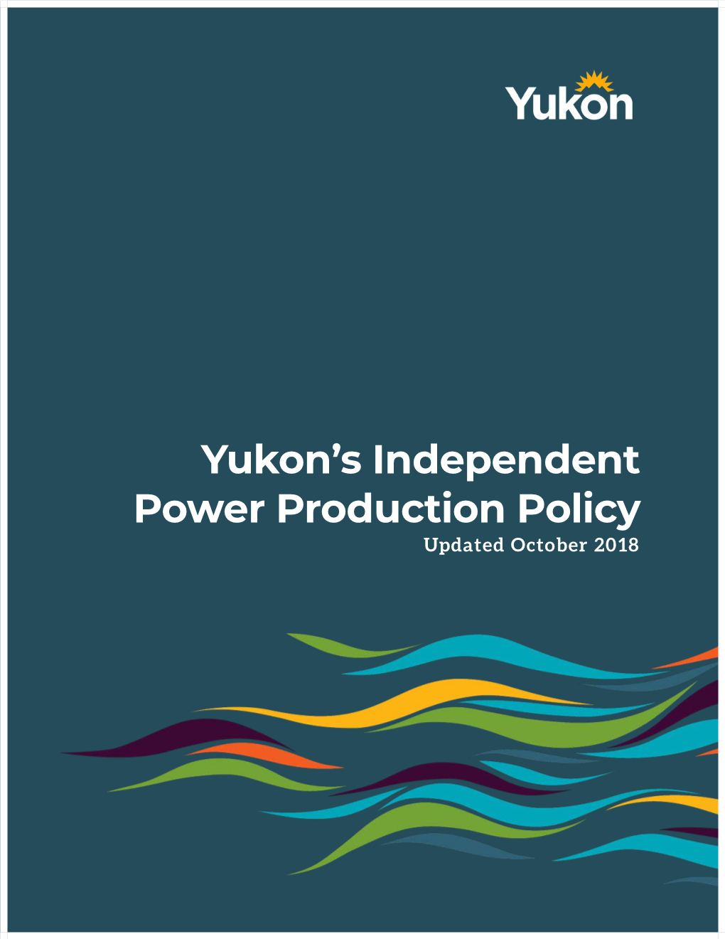 Independent Power Production Policy Updated October 2018