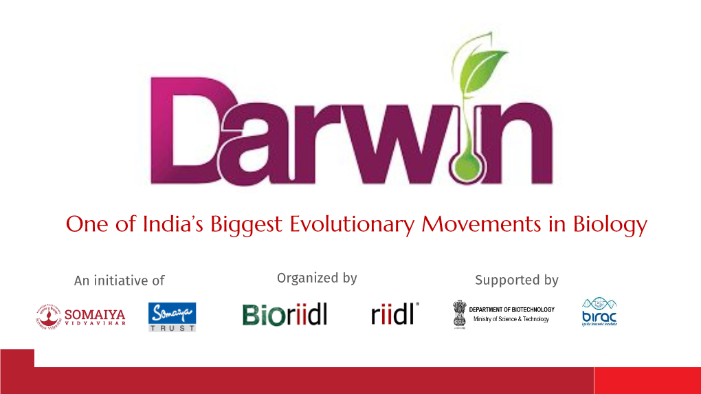 One of India's Biggest Evolutionary Movements in Biology