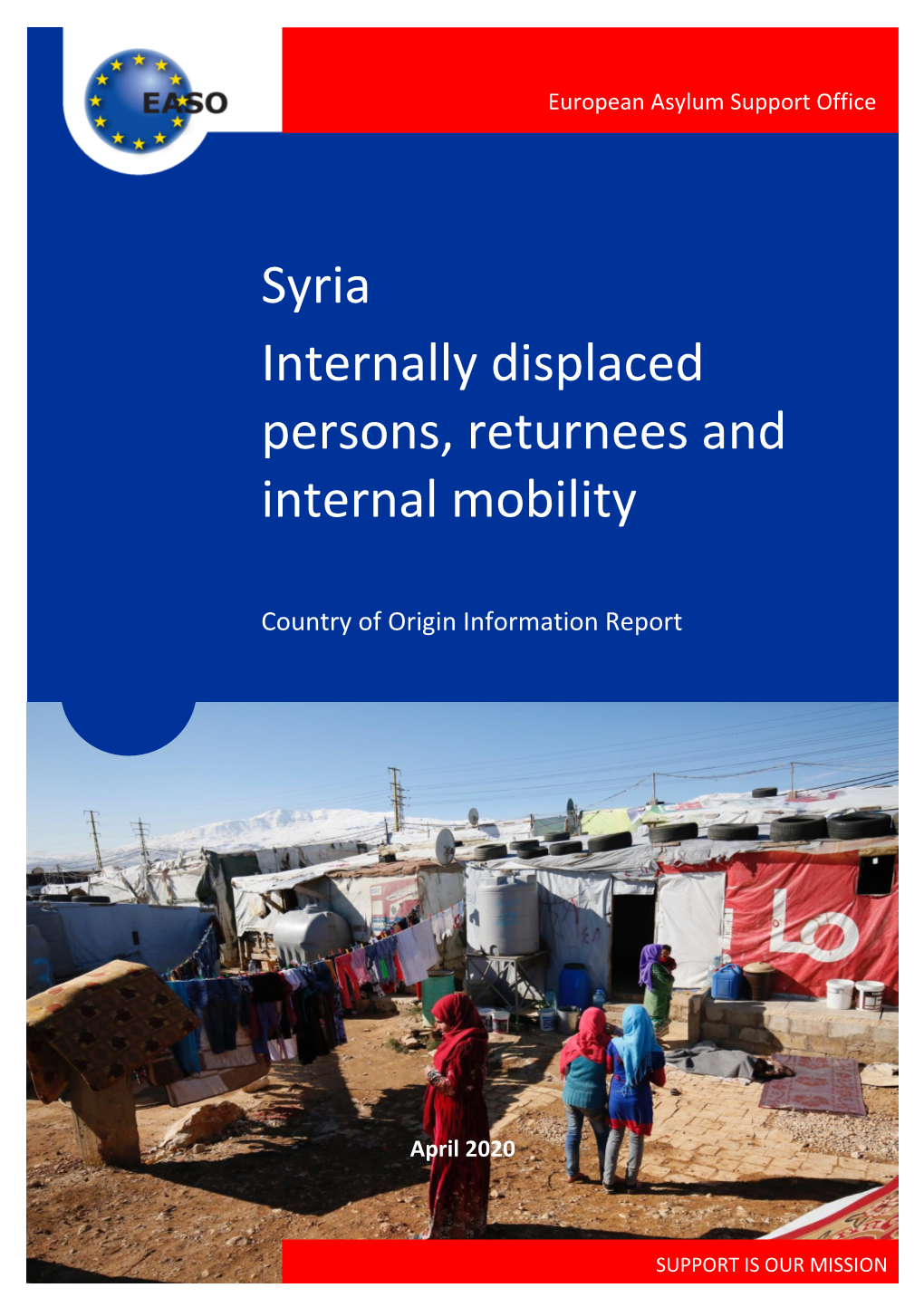 Syria: Internally Displaced Persons, Returnees and Internal Mobility — 3