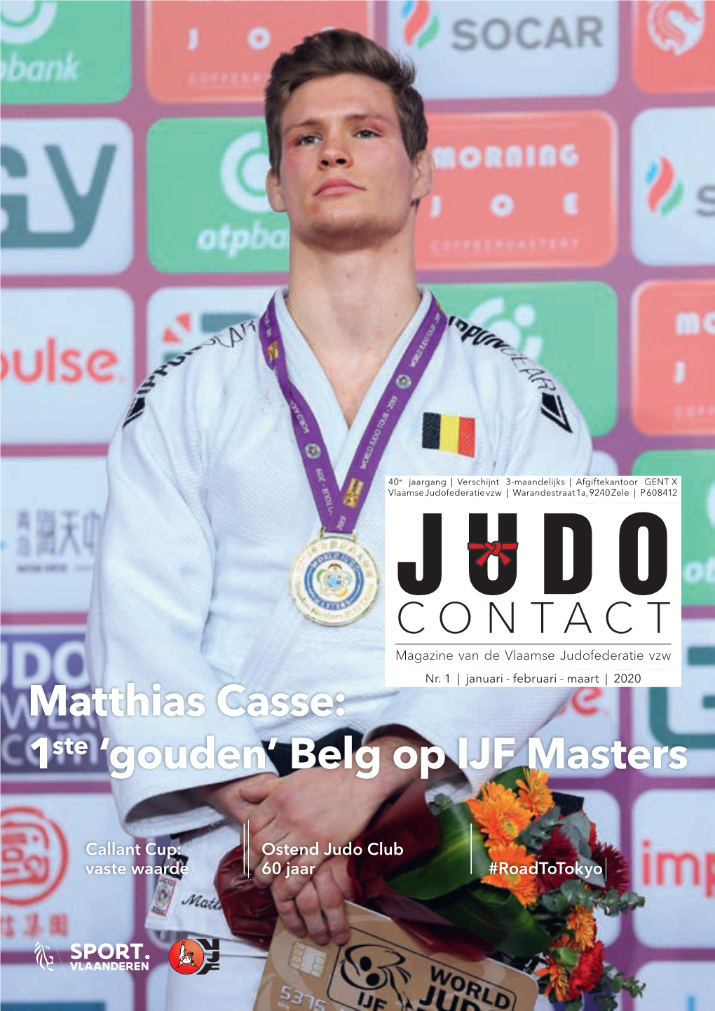 Matthias Casse: 1Ste 'Gouden' Belg Op IJF Masters