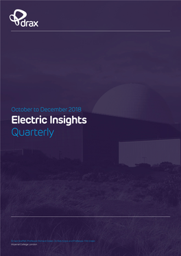 Electric Insights Quarterly