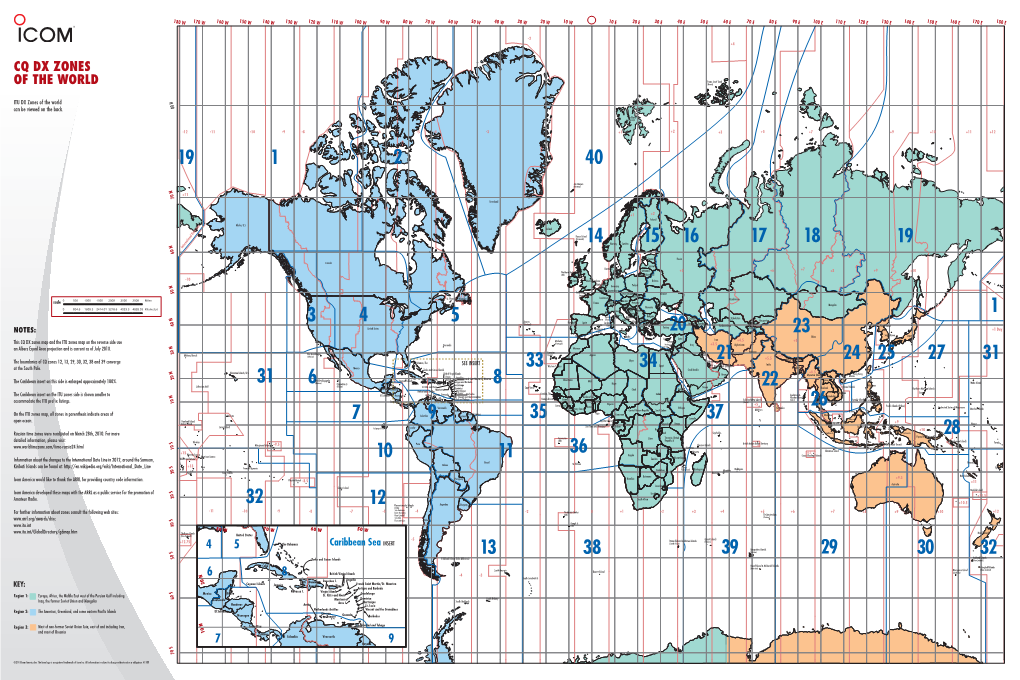 Cq Dx Zones of the World - DocsLib