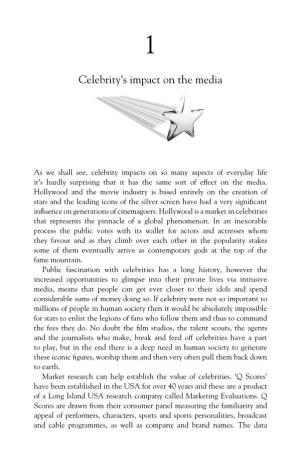 Celebrity's Impact on the Media