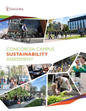 Concordia Campus Sustainability Assessment