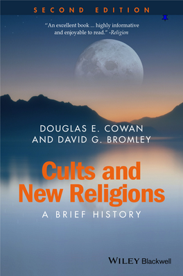 Cults and New Religions: a Brief History