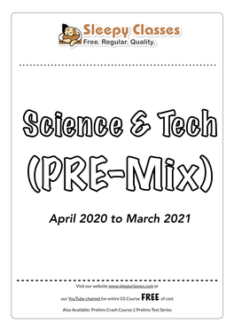SCI & Tech 2020-21