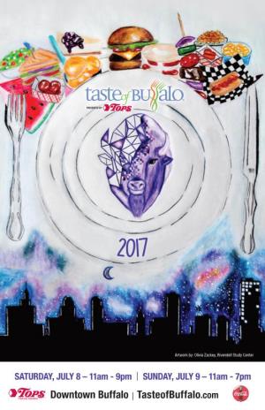 Downtown Buffalo | Tasteofbuffalo.Com 24232 TOB RWBE Ad.Qxp Layout 1 6/8/17 8:02 AM Page 1