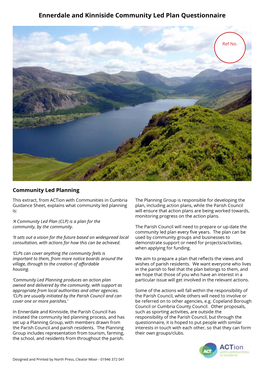 Ennerdale and Kinniside Community Led Plan Questionnaire
