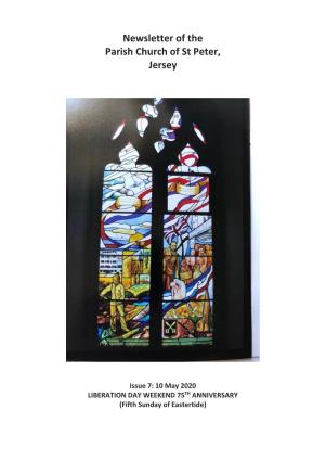 Newsletter of the Parish Church of St Peter, Jersey